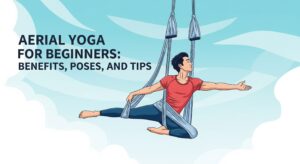 Aerial Yoga for Beginners: Benefits, Poses, and Tips